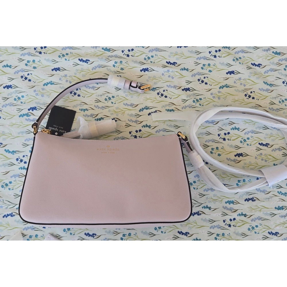 Kate Spade Ginnie Medium Crossbody Bag Lilac Moon Pink‎ KK311 Shoulder Bag NEW